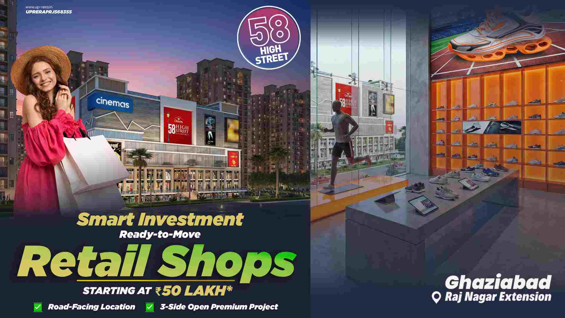 Retail Shops in Rajnagar Extension